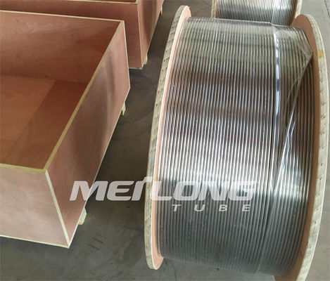 Duplex 2507 Coiled Thin Walled Capillary Tube 3 4 Stainless Steel Tubing Coil