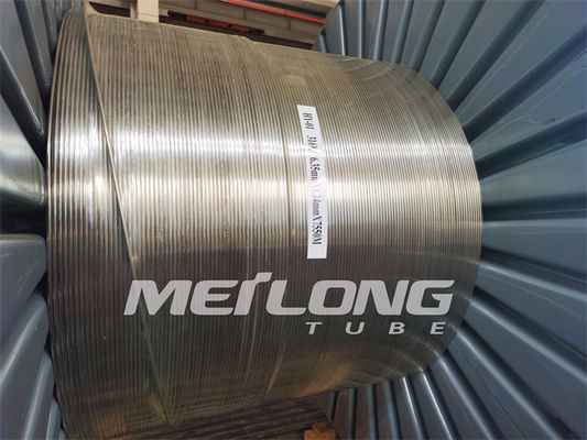 OEM Capillary Line Hydraulic Control Stainless Steel Tubing Coil 1 / 4 '' OD X 0.049 '' WT