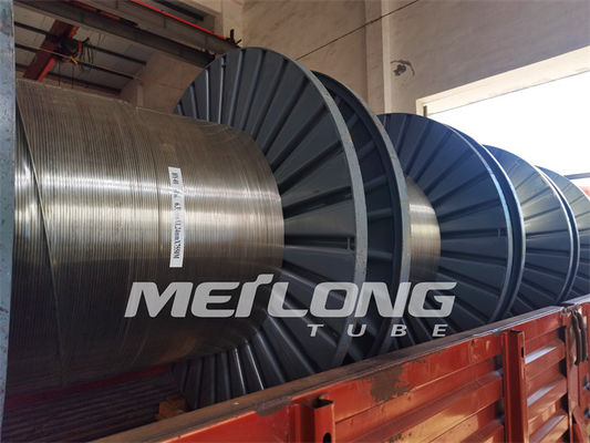 OEM Capillary Line Hydraulic Control Stainless Steel Tubing Coil 1 / 4 '' OD X 0.049 '' WT
