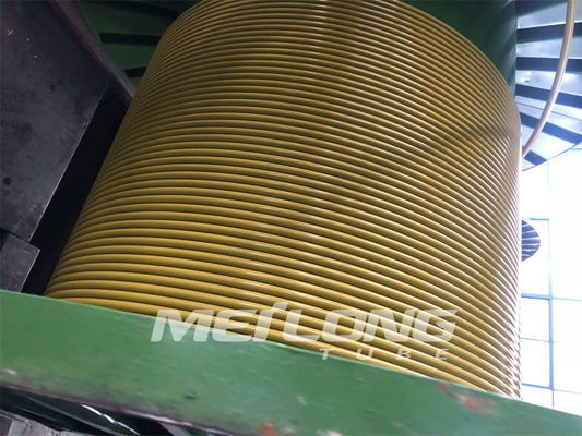 Hydrostatic Tested TPV Encapsulated Control Line Chemical Injection Line For Downholes