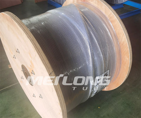 Cold Drawing Nickel Alloy Tubing Chemical Injection Line 100% Length Hydrostatic