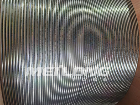 Cold Drawing Nickel Alloy Tubing Chemical Injection Line 100% Length Hydrostatic